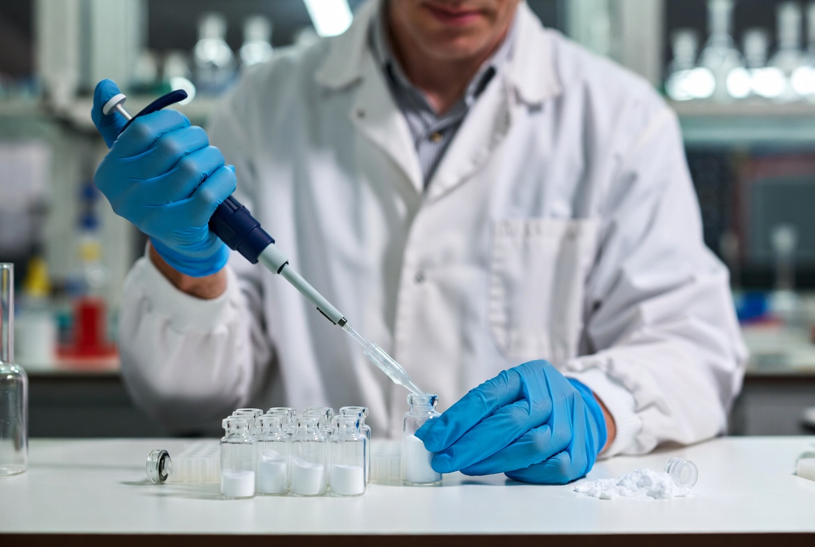 Laboratory preparation of research samples